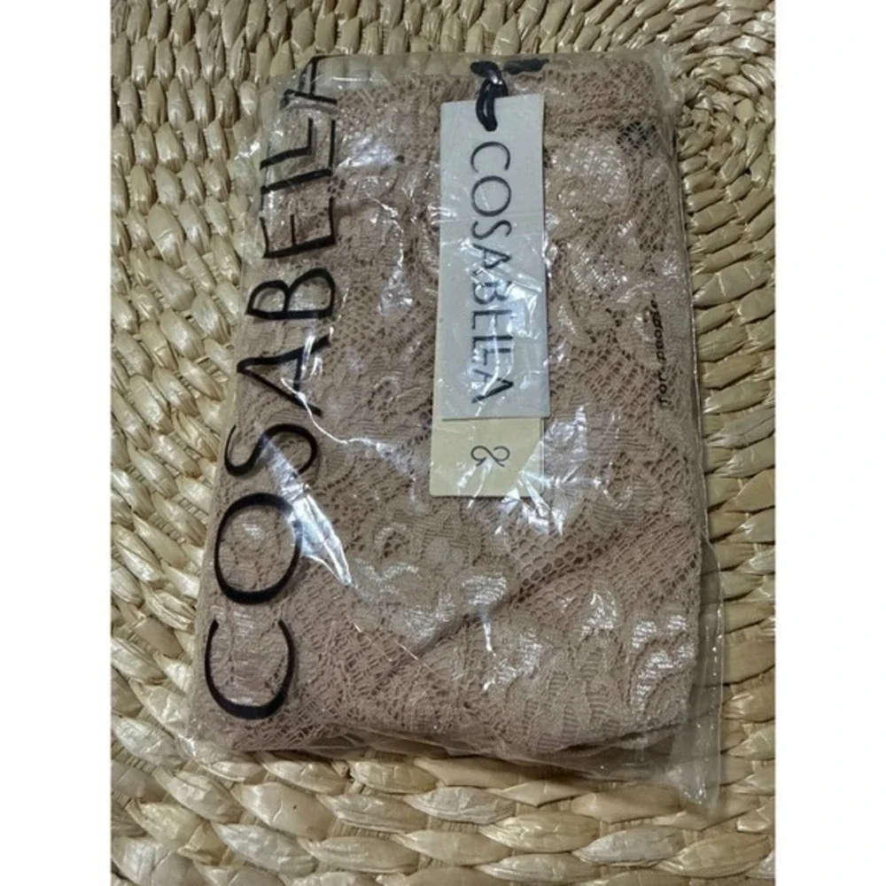 Cosabella Never Say Never Men's Comfort Micro Brief Lace Underwear Nude  M